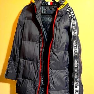 Tommy Hilfiger Mens puffer long jacket